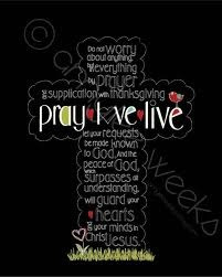 Pray, Love, live