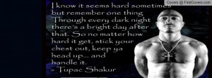 Tupac Quote Profile Facebook Covers