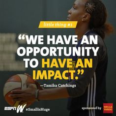 Small Wonders - Tamika Catchings' foundation helps kids achieve dreams