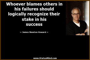 Stake In His Success James Newton Howard Quotes StatusMindcom