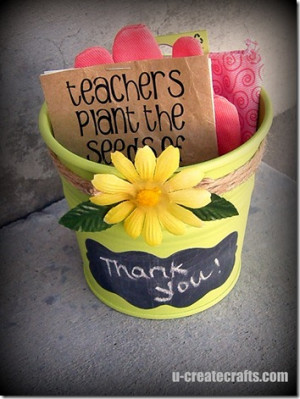 Gardening Gift {teacher appreciation}