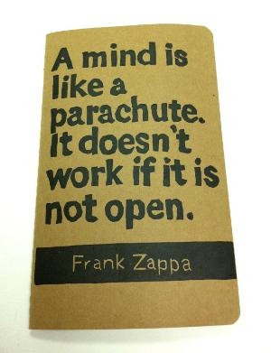 open minds.