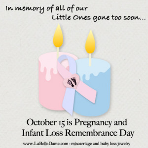 october 15th pregnancy and infant loss remembrance day