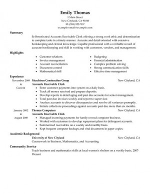 Feedimages Accounts Payable Resume Template