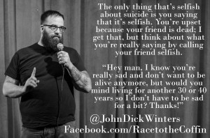 So maybe someday I'll feel better. If what I feel now isn't worth ...