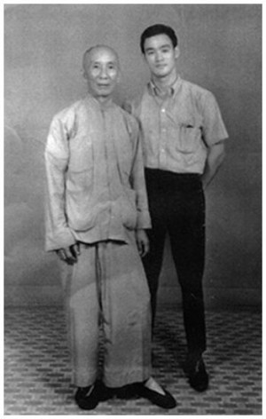 YIp Man and Bruce Lee