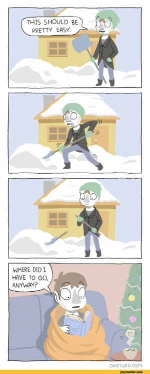 ... snow :: shovel :: fail :: comics (funny comics & strips, cartoons