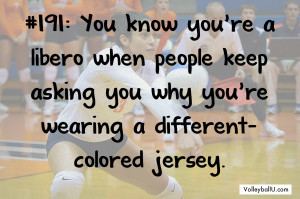 Volleyball Sayings For Liberos Libero 191