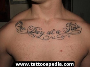 Tattoos For Men On Chest Quotes