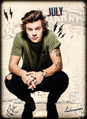 One Direction Harry styles ,calendar 2015