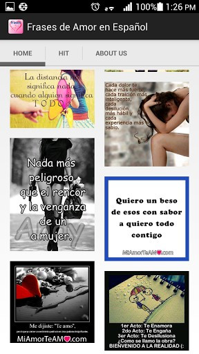View bigger - Frases de Amor en Español for Android screenshot