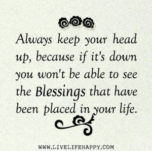 blessed words of wisdom life quotes stay positive motivation quotes ...