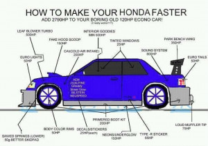 Categories » Cars » How to make your Honda Faster