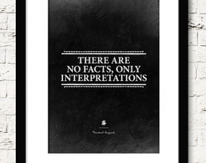... Friedrich Nietzsche quote decor. Inspirational poster. Digital Print