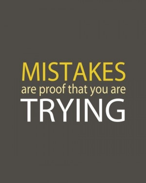 ... collection of inspiring quotes to keep mistakes from getting you down