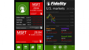 Fidelity brings the market to your Windows Phone 8