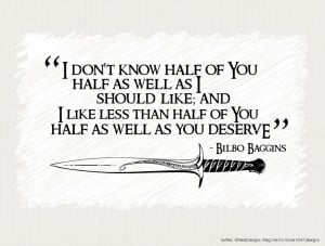 quote:Bilbo Baggins