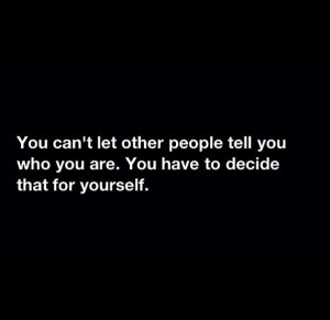 Define yourself