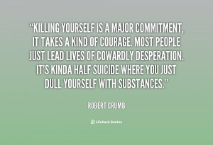 Killing Yourself Quotes