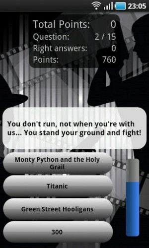 Movie Quotes Quiz Player