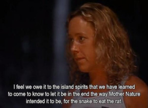 Survivor TV Show Quotes