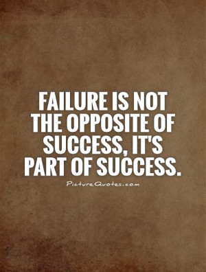 Quotes About Failure Leading To Success