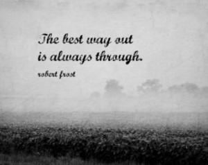 Robert Frost Print Poet Quote Black White Nature Photography Writer ...