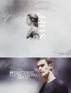 Divergent. Quote from Free Four