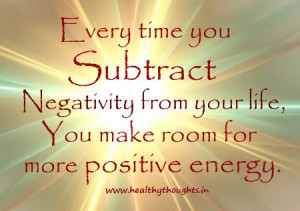 Make Room For Positive Energy…