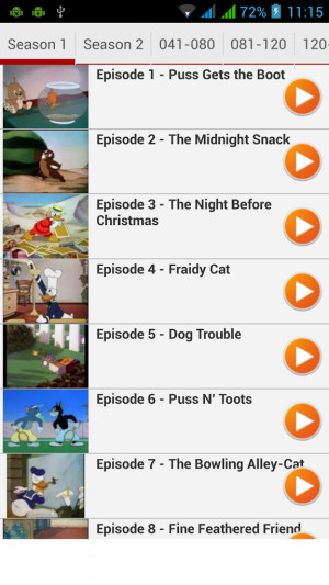 Tom and Jerry videos FREE HD 1.1 screenshot 1