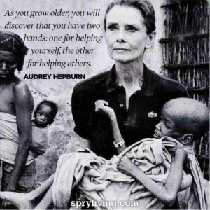 Audrey Hepburn #quote spryliving.com