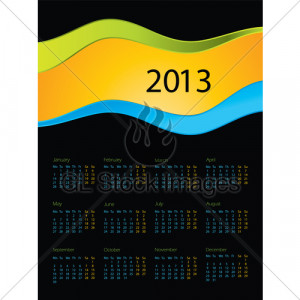 Special Calendar Design For 2013