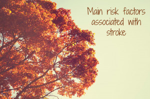 What are the main risk factors associated with stroke?