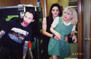 Marilyn Manson and Courtney Love