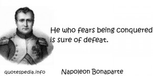 Famous quotes reflections aphorisms - Quotes About Art - He who fears ...