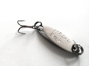 Fathers Day fishing lure fisherman gift for by WyomingCreative, $18.00