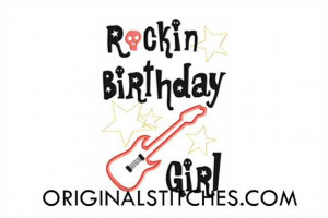 Rockin Birthday Girl