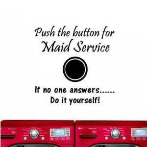 Push Button for Maid Service