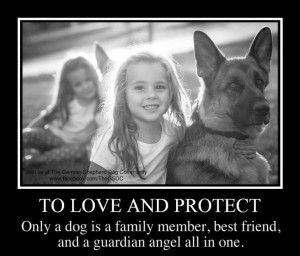 German Shepherd Dog and Child Quote: Germanshepherd, German Shepherd ...