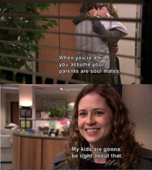 funny the office quotes pam
