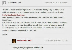 Nonetheless, I'm actually glad that Warren became humble enough to ...