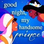 Disney Princess Good night, my handsome prince