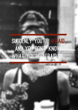 Breakfast At Tiffany's Quote Poster No.2 by cinefileposters