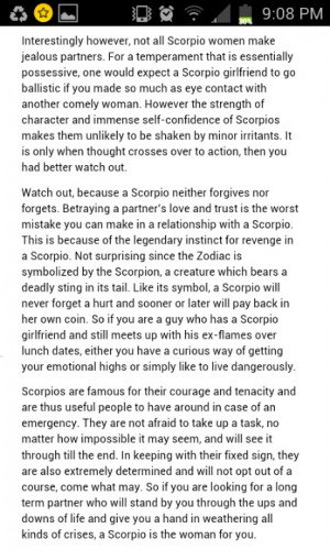 quotes about scorpio woman