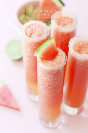 Refreshing & Delicious Watermelon Cooler RecipeIce Cubes, Summer Day ...