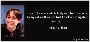 More Kieran Culkin Quotes
