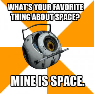 Portal 2 Space Personality Core -Image #120,989
