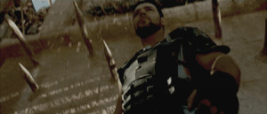 (2000)[played by Russell Crowe]My name is Maximus Decimus Meridius ...