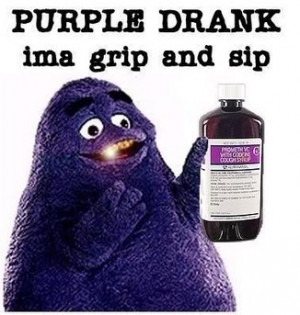 The cough syrup is referred to as 