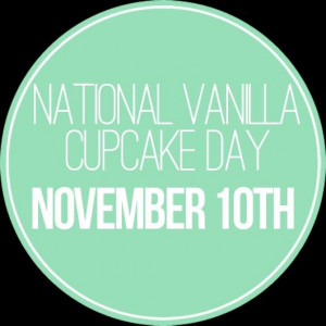 Vanilla cupcake day